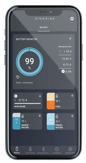 Simarine App Preview