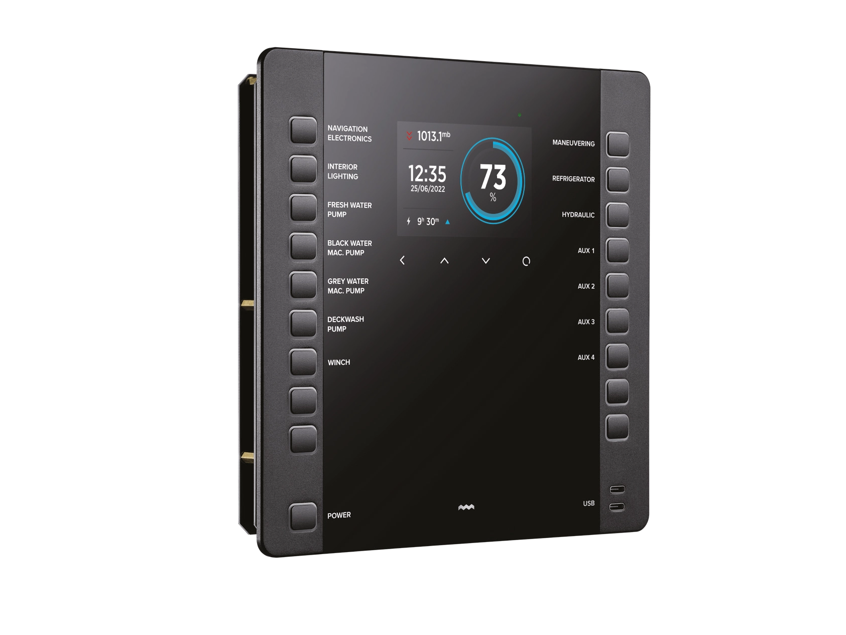 Nereide 2 control panel